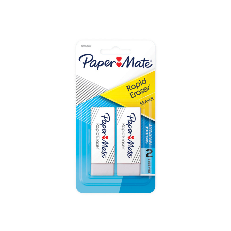 Paper Mate Rapid Erase Eraser Packet of 2 Boxes X 12 Paper Mate Rapid Erase Eraser Packet of 2 Boxes X 12