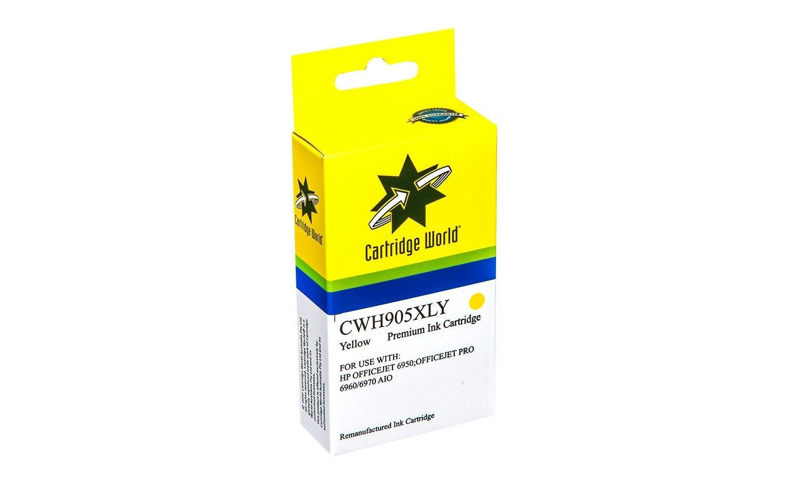 Cartridge World HP 905XL Yellow Ink Cartridge Cartridge World HP 905XL Yellow Ink Cartridge
