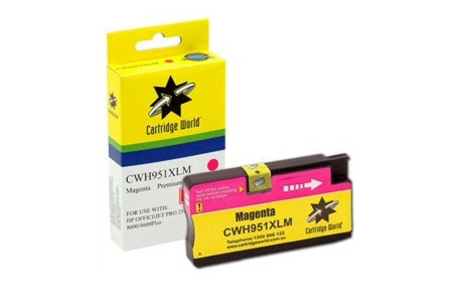 Cartridge World HP 951XL Magenta Ink Cartridge