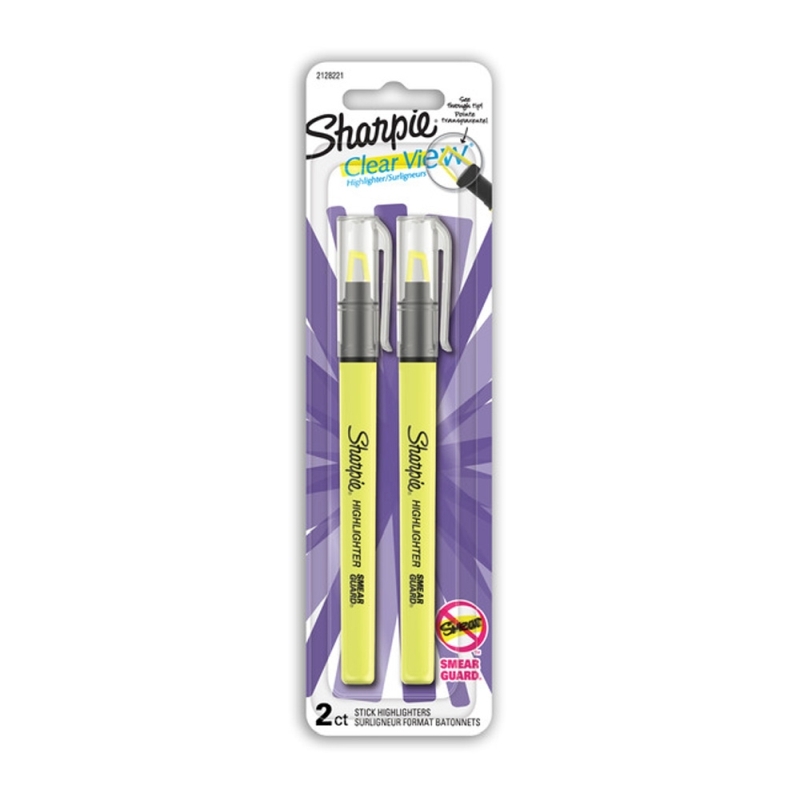 Sharpie C/V Hiltr Stk Yellow Packet of 2 Boxes X 6 Sharpie C/V Hiltr Stk Yellow Packet of 2 Boxes X 6