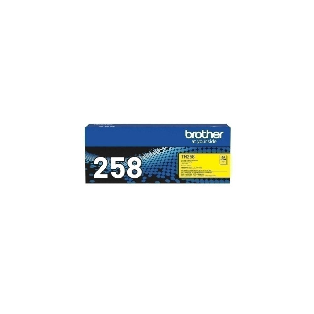 Brother TN258 Yel Toner Cartridge OEM