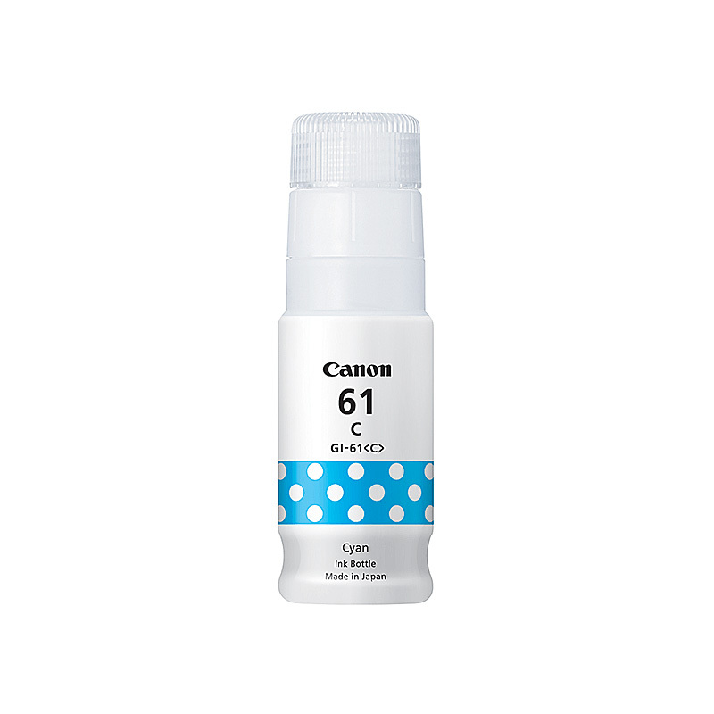 Canon GI61 Cyan Ink Bottle OEM Canon GI61 Cyan Ink Bottle OEM