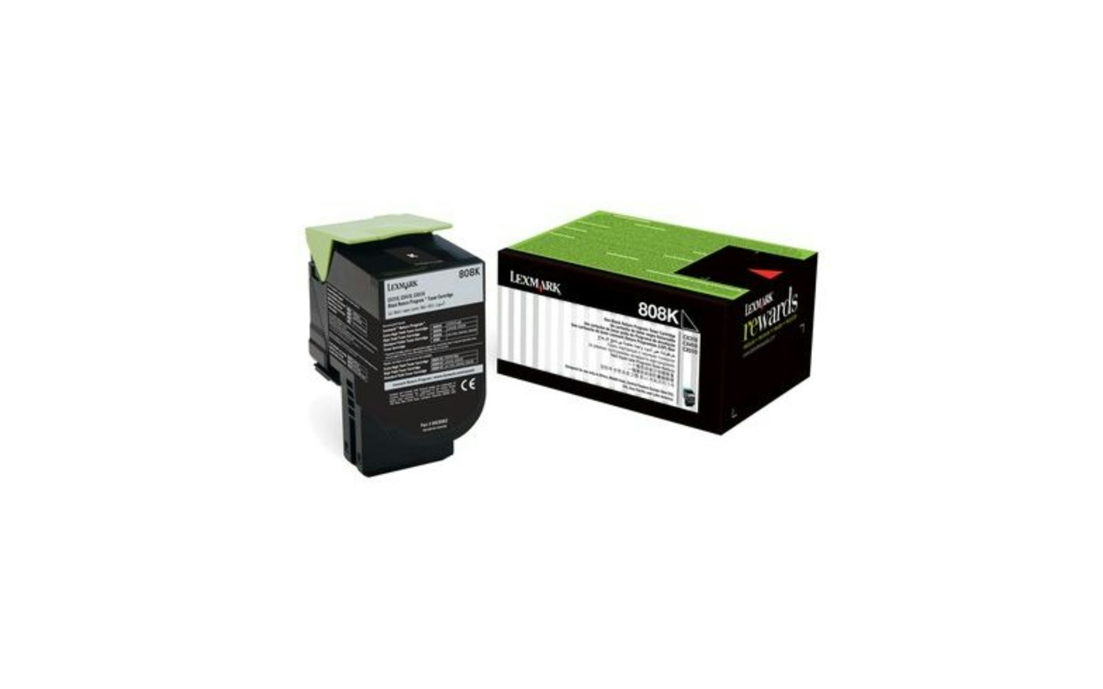 Lexmark 808K Black Toner OEM