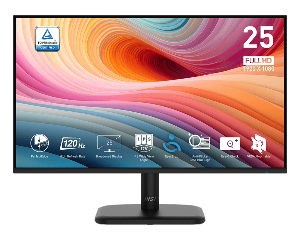 25" MSI PRO MP251L E2 (FHD) MONITOR 25" MSI PRO MP251L E2 (FHD) MONITOR