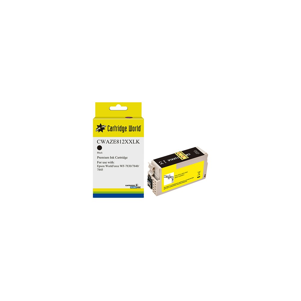 Cartridge World Epson 812XXL Black Ink Cartridge Cartridge World Epson 812XXL Black Ink Cartridge