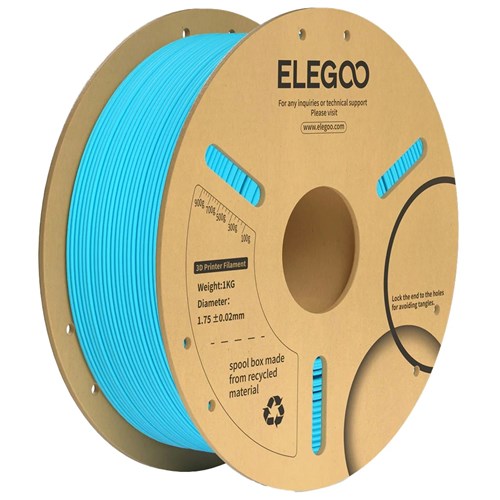 Elegoo PLA Plus Filament Sky Blue 1.75mm 1kg TL6465 Elegoo PLA Plus Filament Sky Blue 1.75mm 1kg TL6465