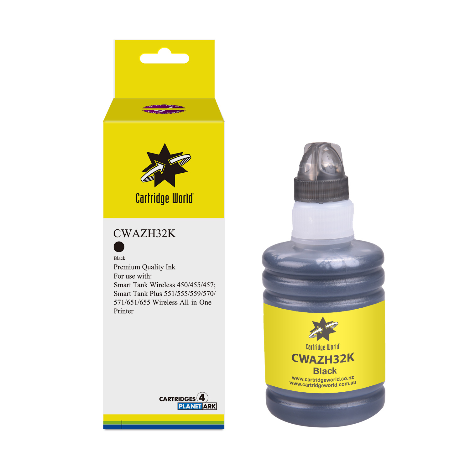 Cartridge World HP Black Inkjet Bottle 32XL Black Cartridge World HP Black Inkjet Bottle 32XL Black