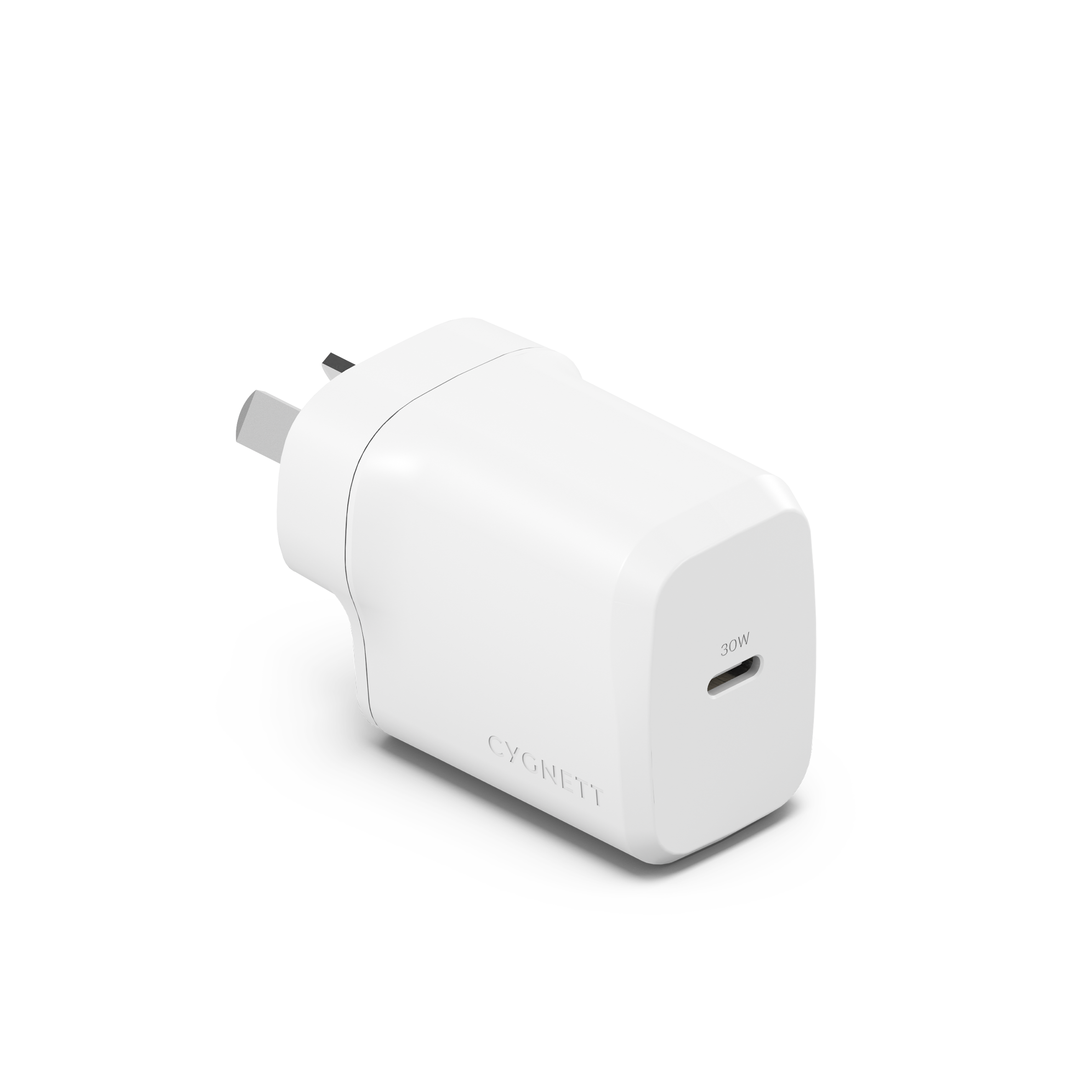 Powerplus 30W GaN USB-C Wall Charger - White