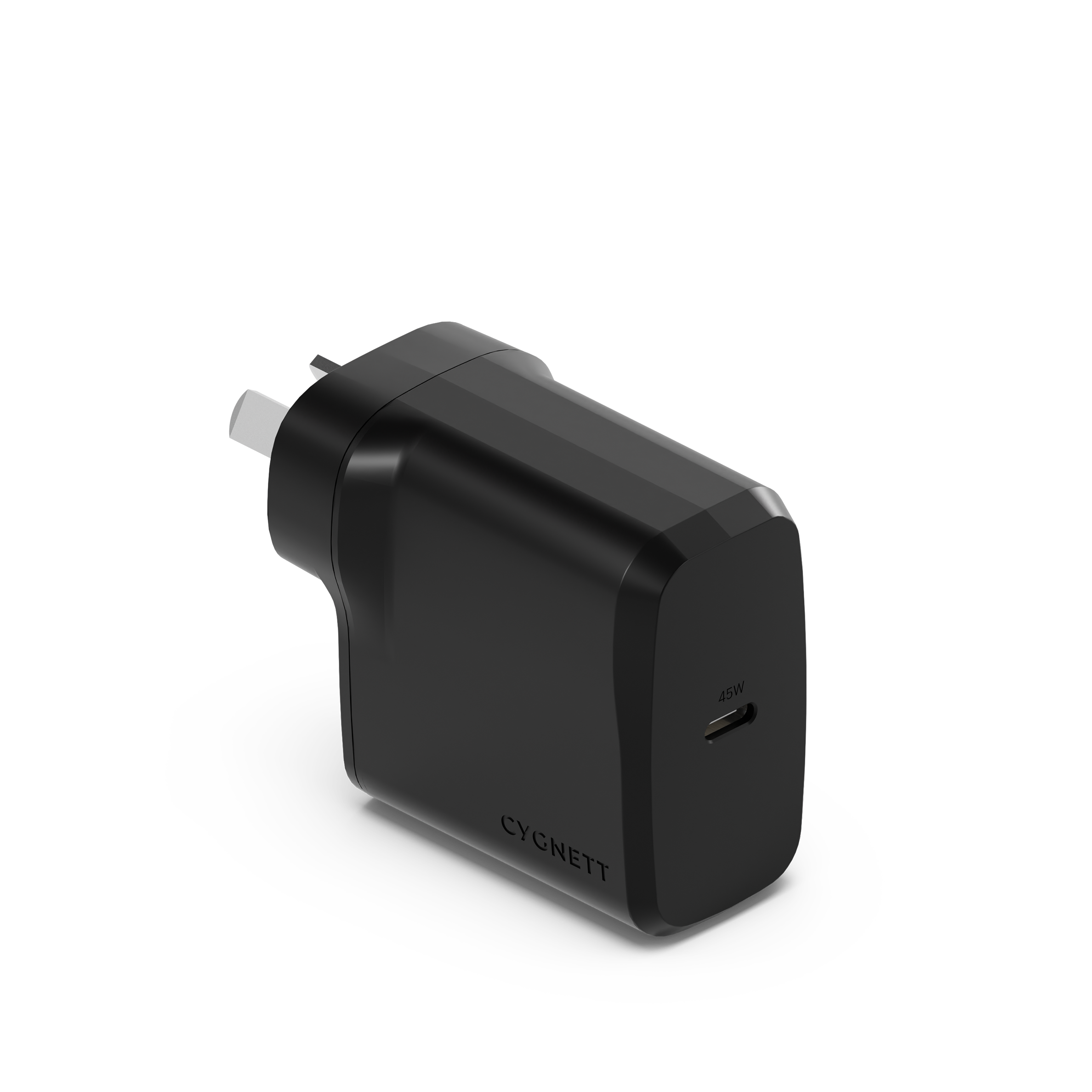 Powerplus 45W GaN USB-C Wall Charger - Black