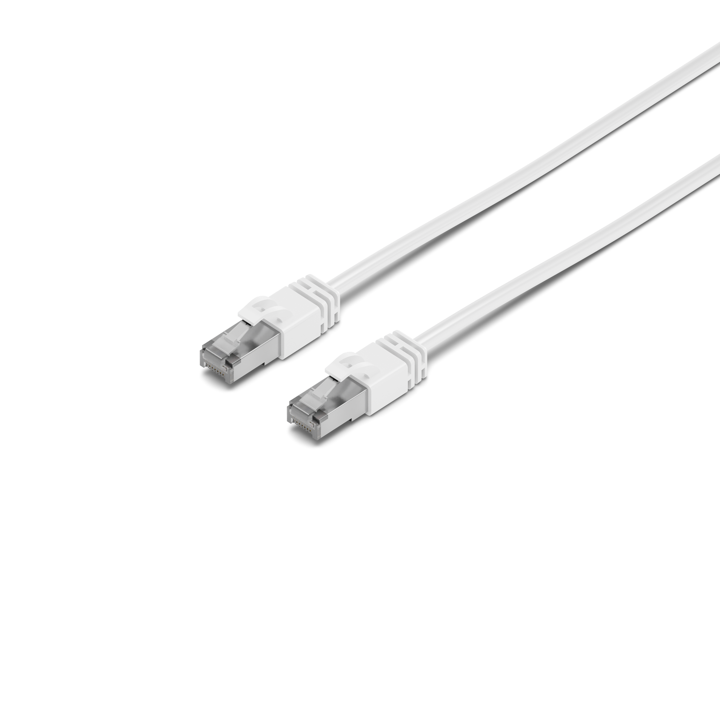 Unite CAT6 FTP RJ45 Ethernet M/M Cable – 50cm – White 