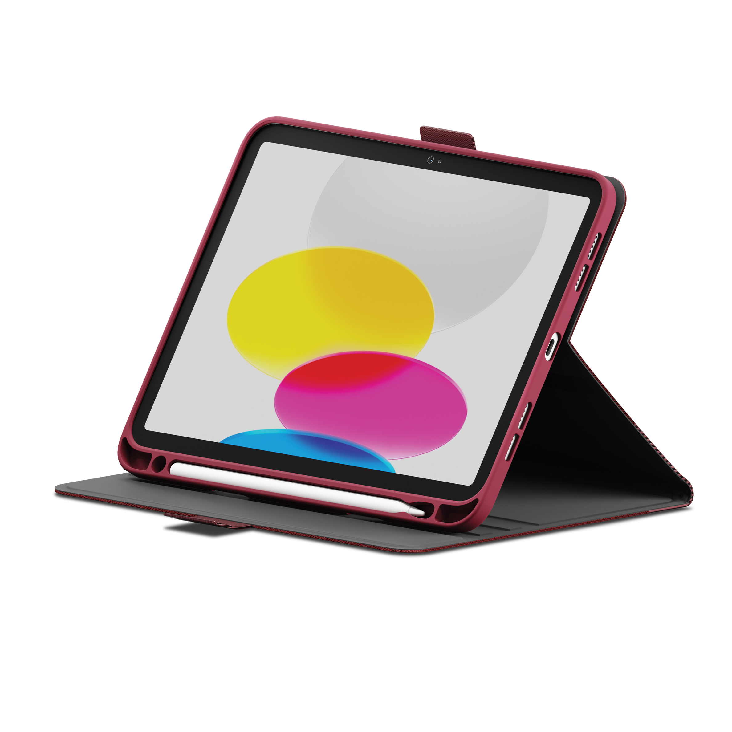 TekView iPad 10th Gen/A16 Case - Cherry Rose