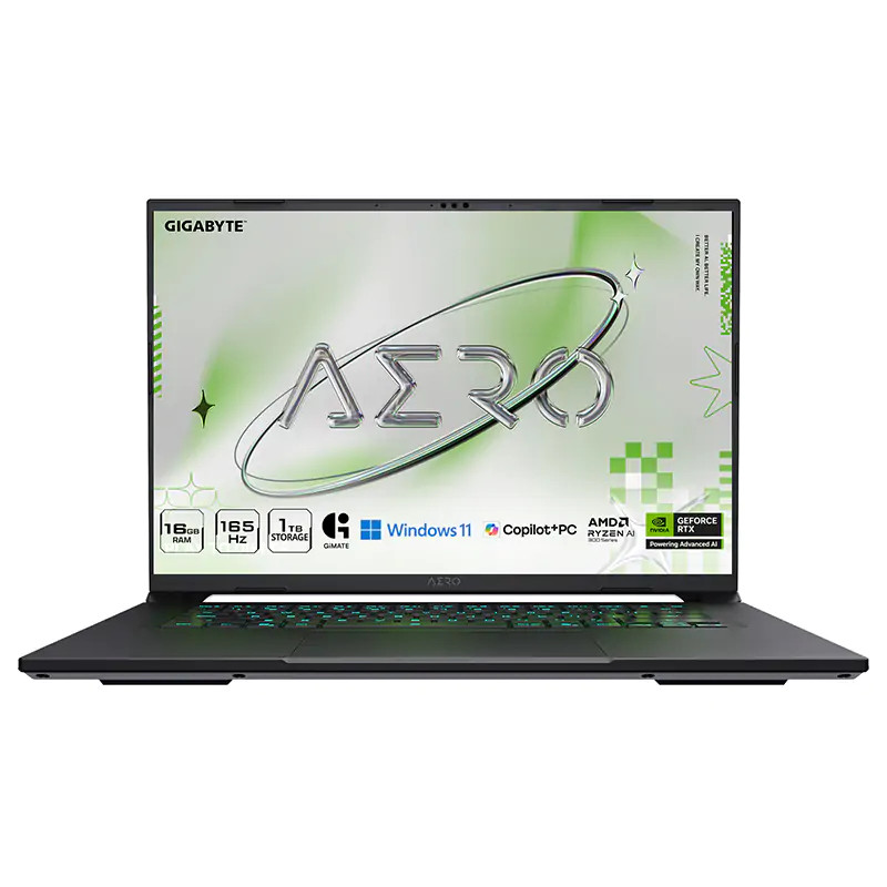 Gigabyte Aero X16 16in WQXGA 165Hz AMD Ryzen AI 7 350 RTX 5060 1TB SSD 16GB RAM W11H Gaming Laptop 1VH93AUC94DH