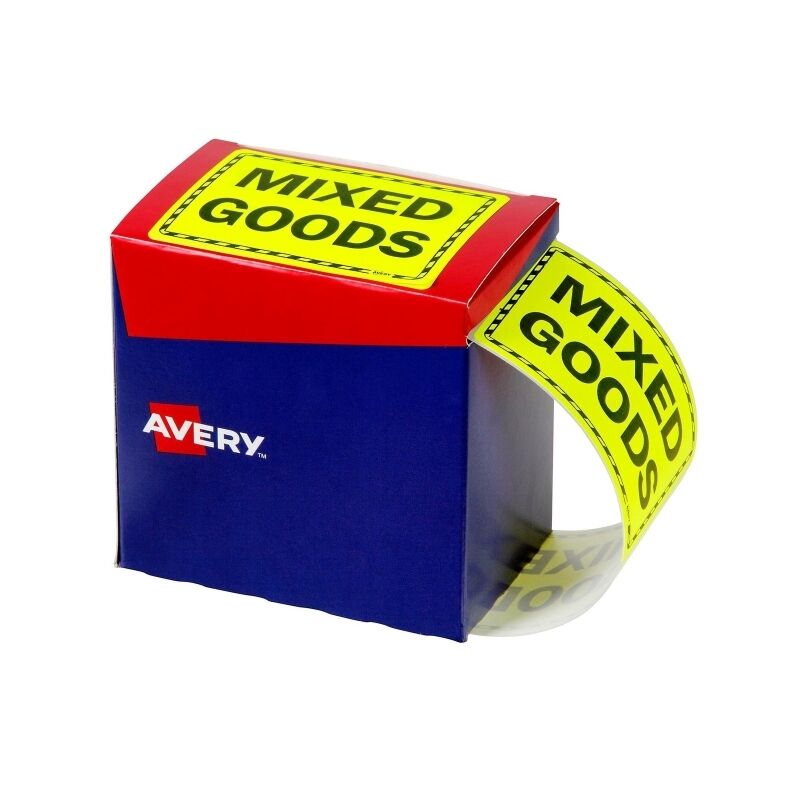 Avery Mixed Goods Labels Roll 750
