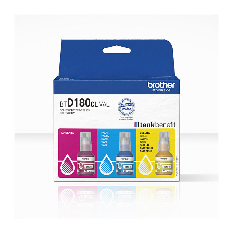 Brother BTD180CLVAL CMY Pack OEM