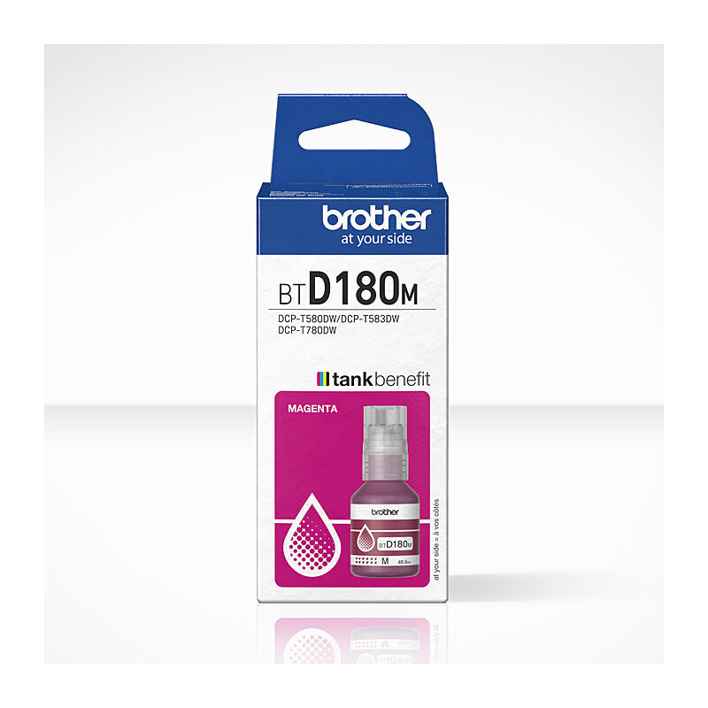 Brother BTD180M Magenta Ink Bottle