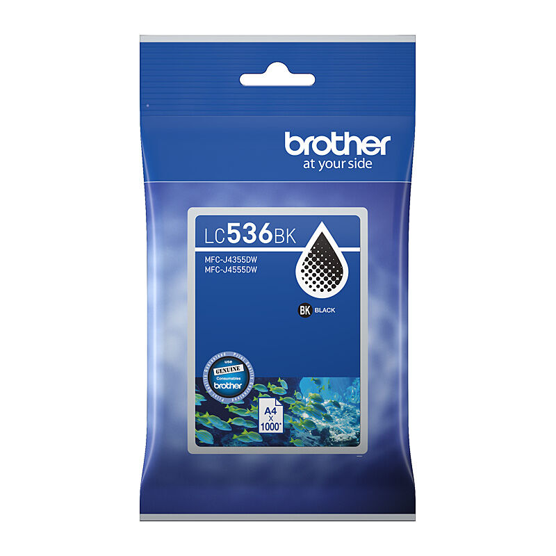 Brother LC-536BK Black Ink Cartridge OEM