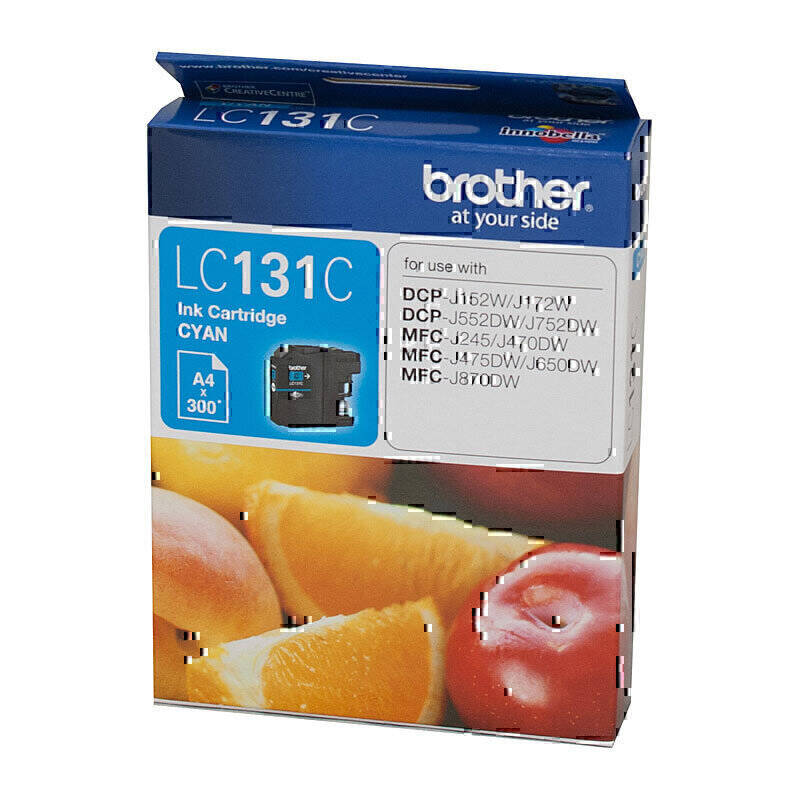 Brother LC-131 Cyan Ink Cartridge OEM
