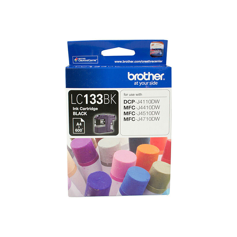 Brother LC-133 Black Ink Cartridge OEM