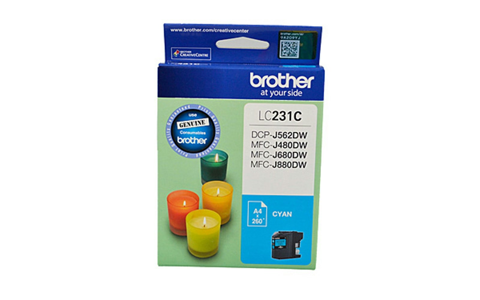 Brother LC-231 Cyan Ink Cartridge OEM