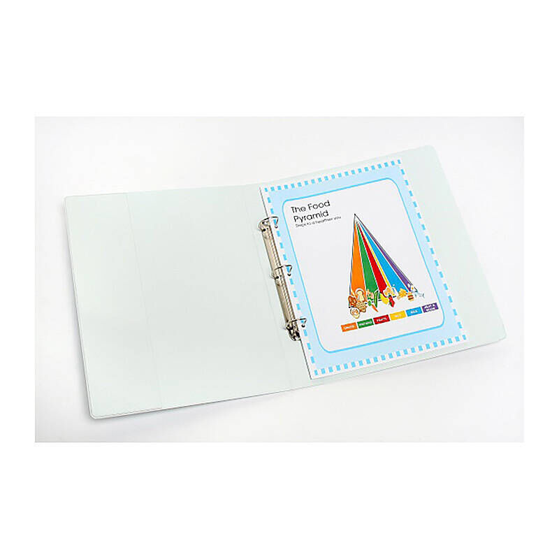 Marbig Clearview Insert Binder A3 Port 50mm 4D White