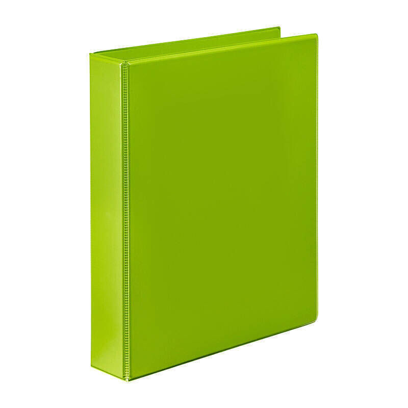 Marbig Clearview Insert Binder A4 25mm 2D Lime