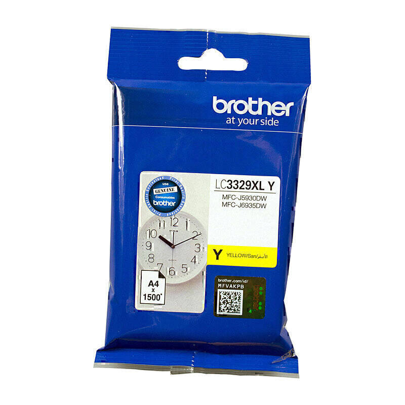 Brother LC-3329XL Yellow Ink Cartridge OEM