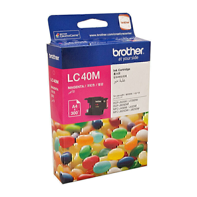 Brother LC-40 Magenta Ink Cartridge OEM Brother LC-40 Magenta Ink Cartridge OEM