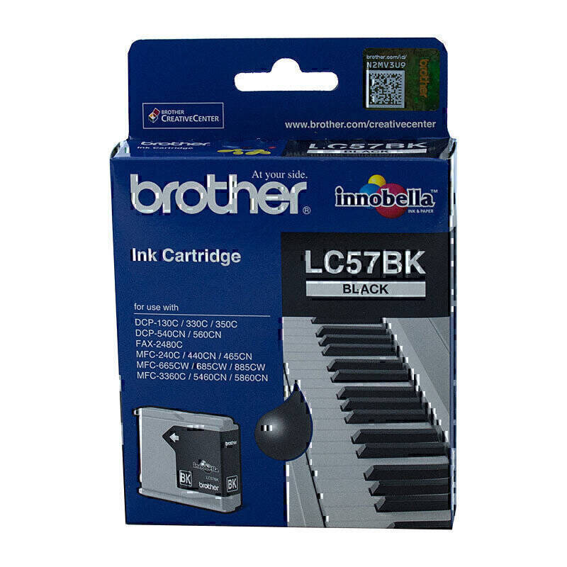 Brother LC-57 Black Ink Cartridge OEM