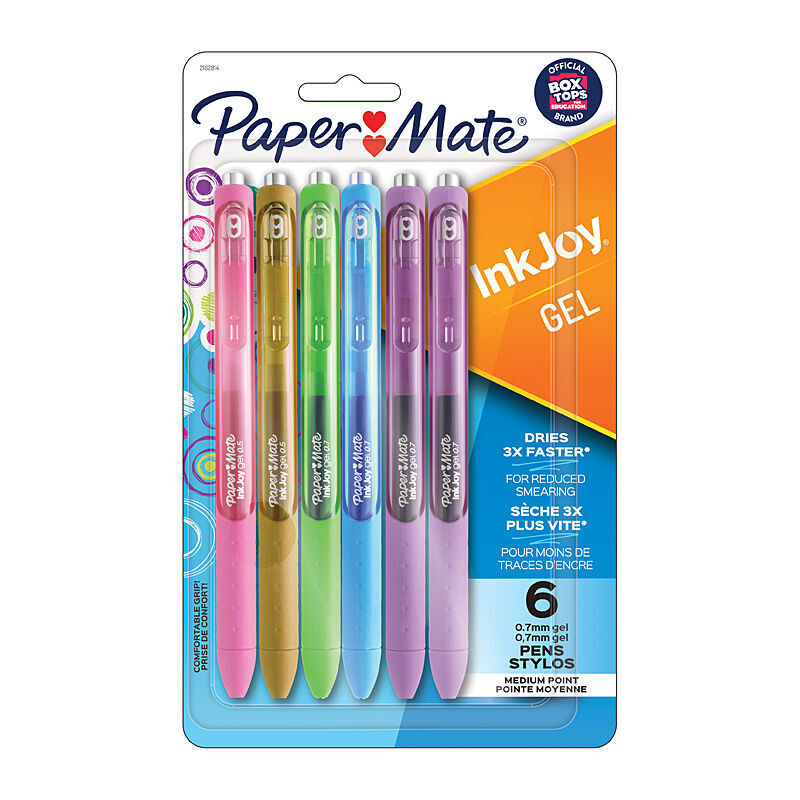 PM IJoy Gel Retr Pastl Pack 6 Box 6