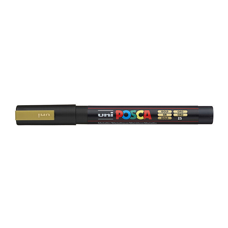 Posca PC-3M Fine Bullet Tip Marker Gold