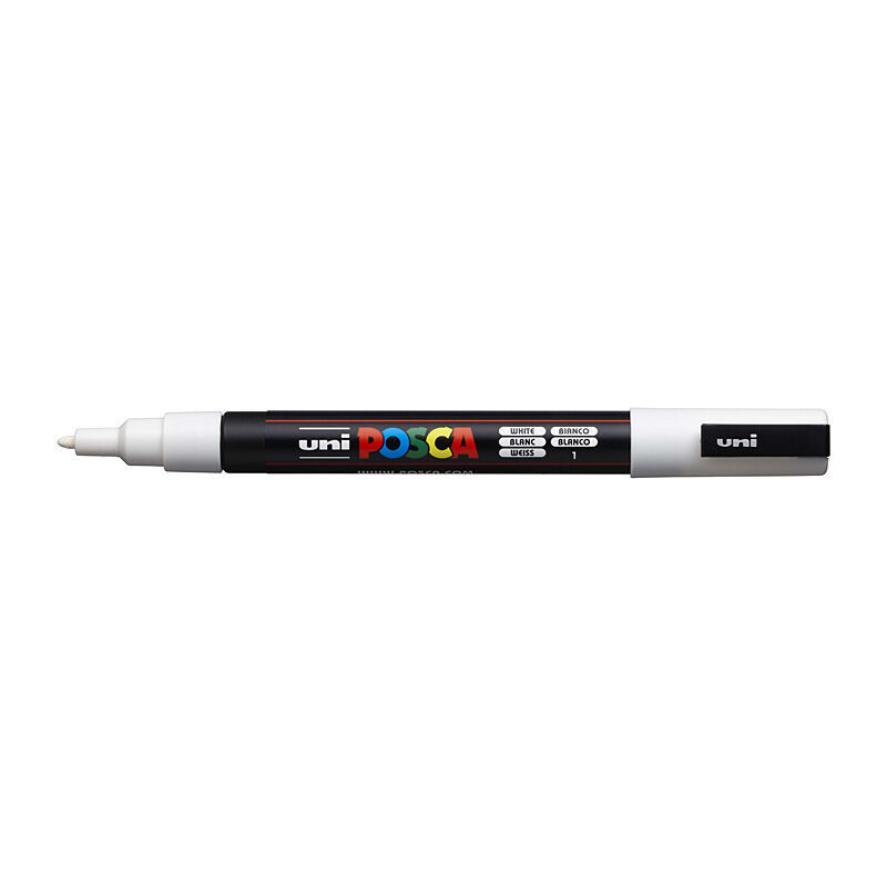 Posca PC-3M Fine Bullet Tip Marker White