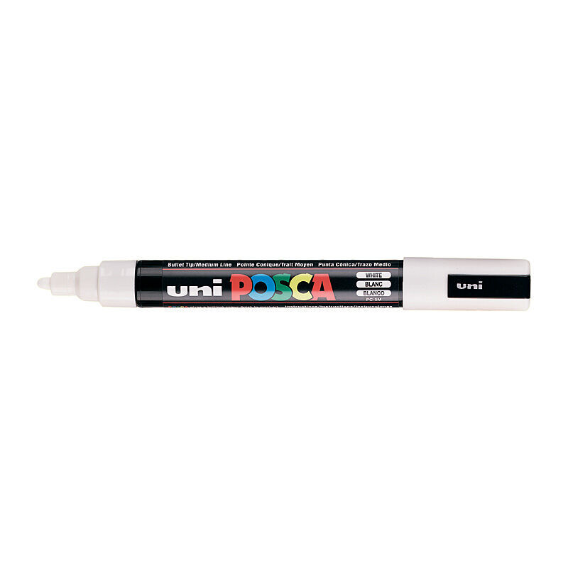 Posca PC-5M Medium Bullet Tip Paint White
