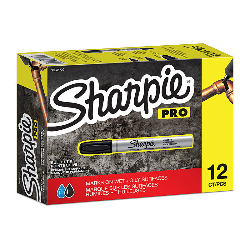 Sharpie Pro Mtl BT Marker Bl Box 12