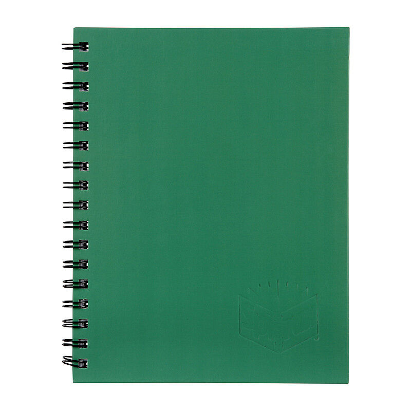 Spirax 511 Hard Cover Book 225X175mm 200Pg Green Pack 5
