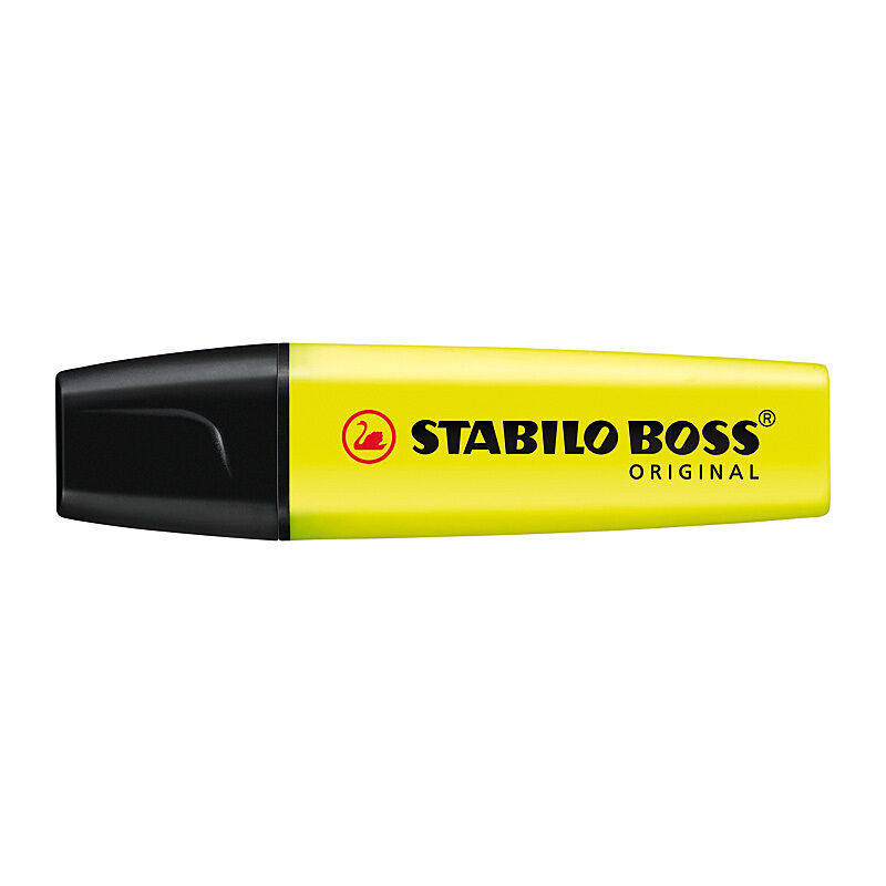 Stabilo Boss H/Lightr Yellow Box 10