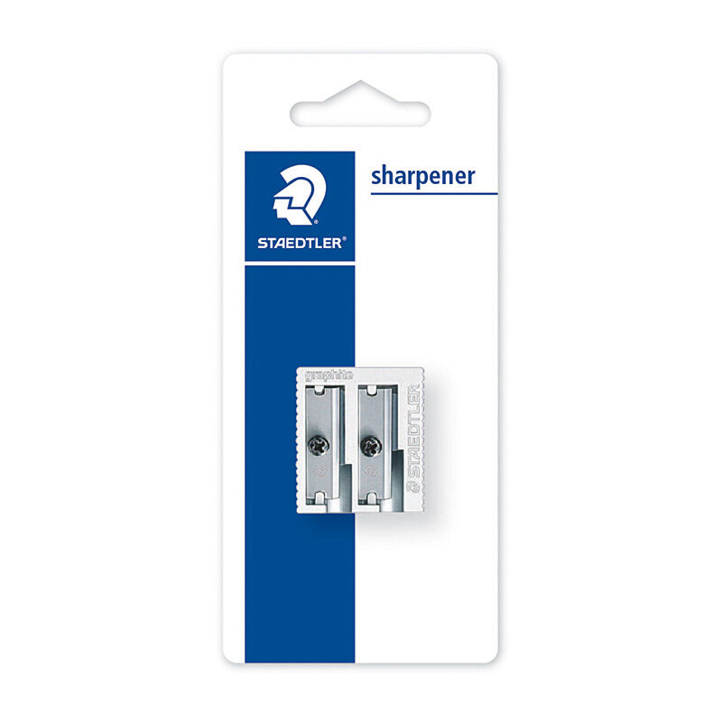 Staedtler Metal Dbl Sharpener Box 20