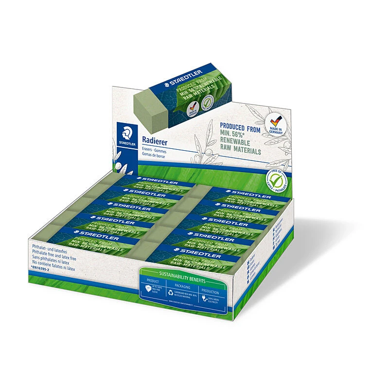 Staedtler Natural Eraser Lrg Box 20