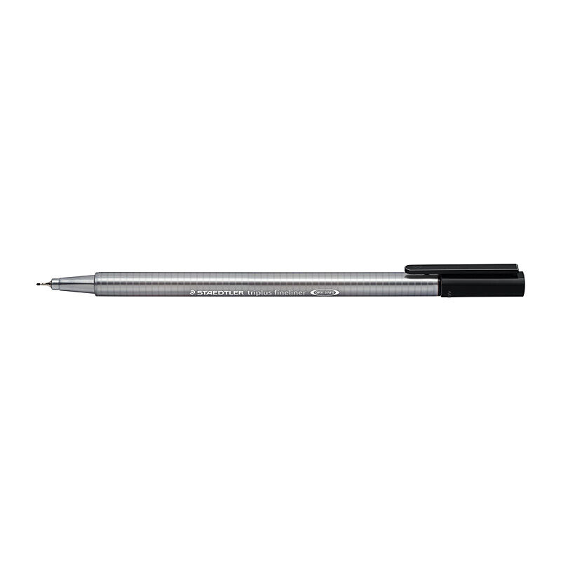 Staedtler Tri 334 0.3mMedium Black Box 10