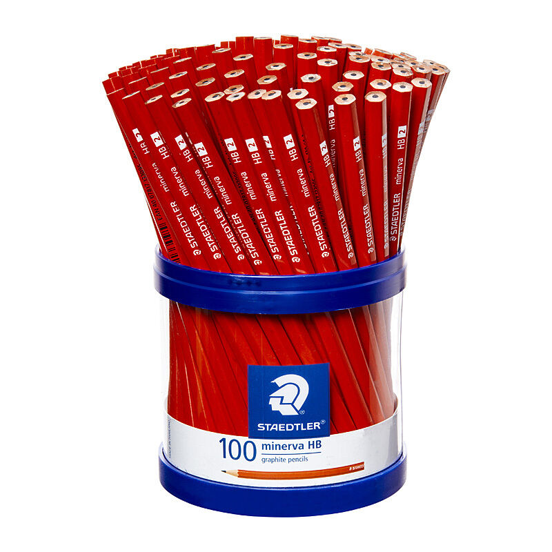 Staedtler Minerva HB Pencil - Cup of 100