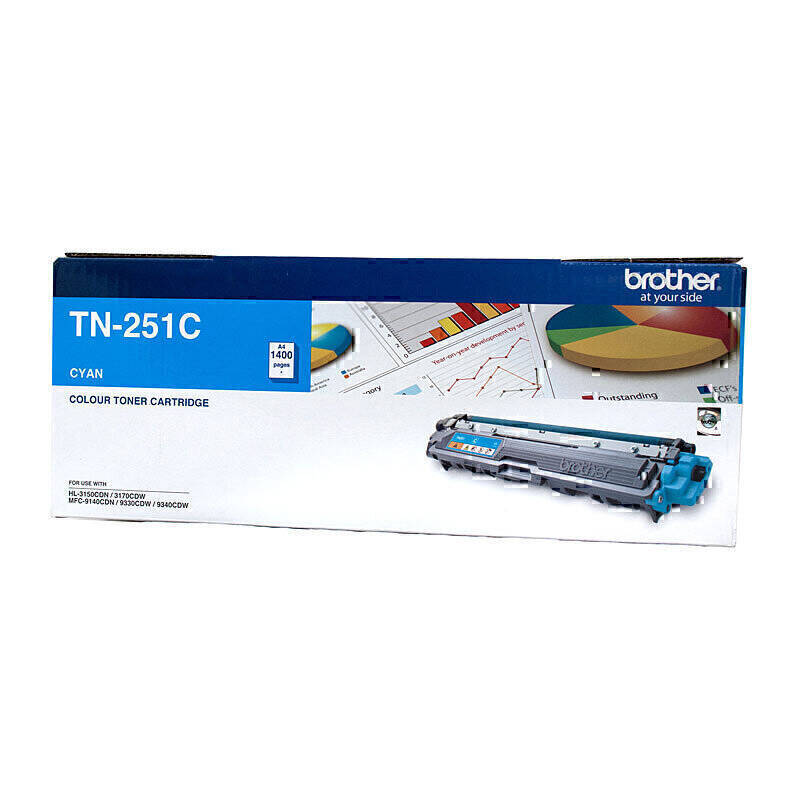 Brother TN-251 Cyan Toner Cartridge OEM