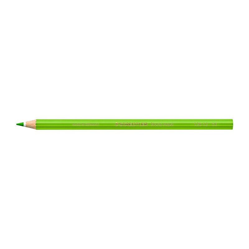 Staedtler Noris Club MAXI Learner Colour Pencil - 12 Pack - Light Green