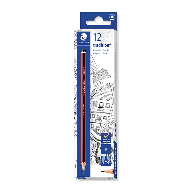 Staedtler Trad Pencil F Box 12