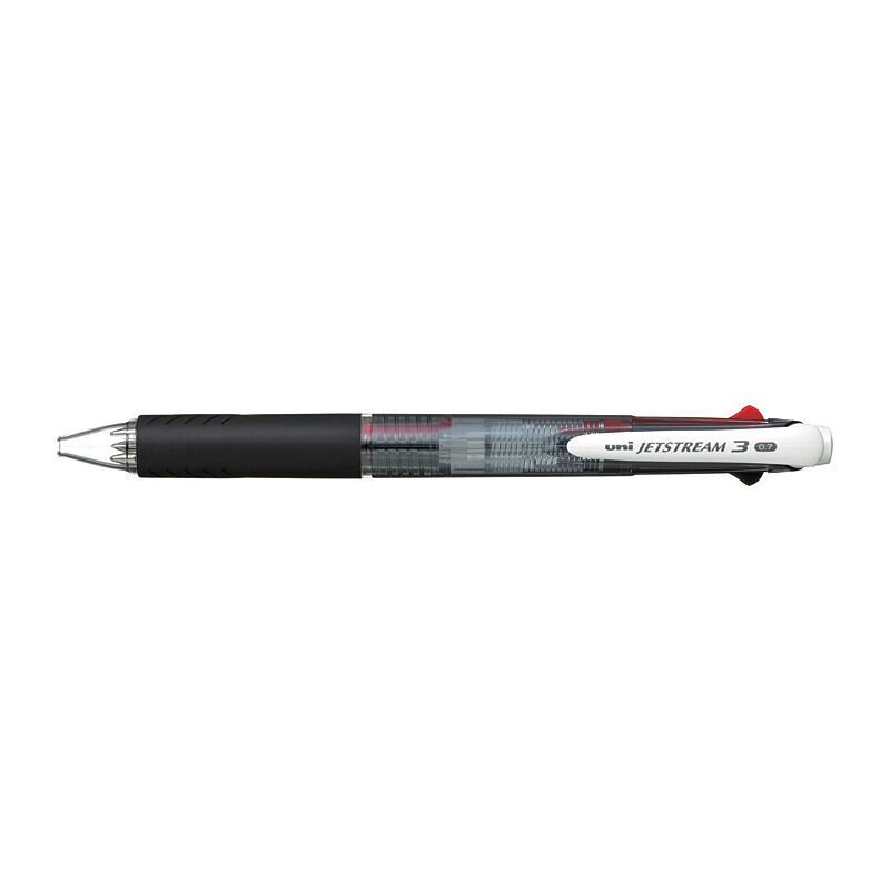 Uni Jetstream Retractable Rollerball 3 Colour Black Box 10