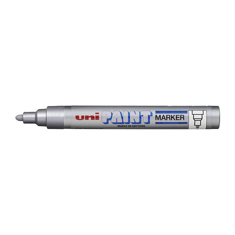 Uni Paint Marker Bullet Tip PX20 Silver Box 12