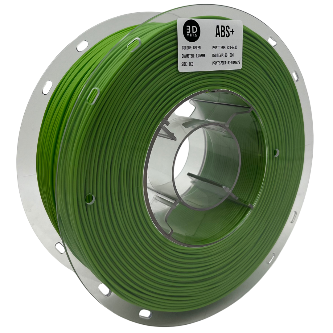 3D Meta ABS+ Green 1KG Spool M-ABS+-GRE-1KGX1.75MM