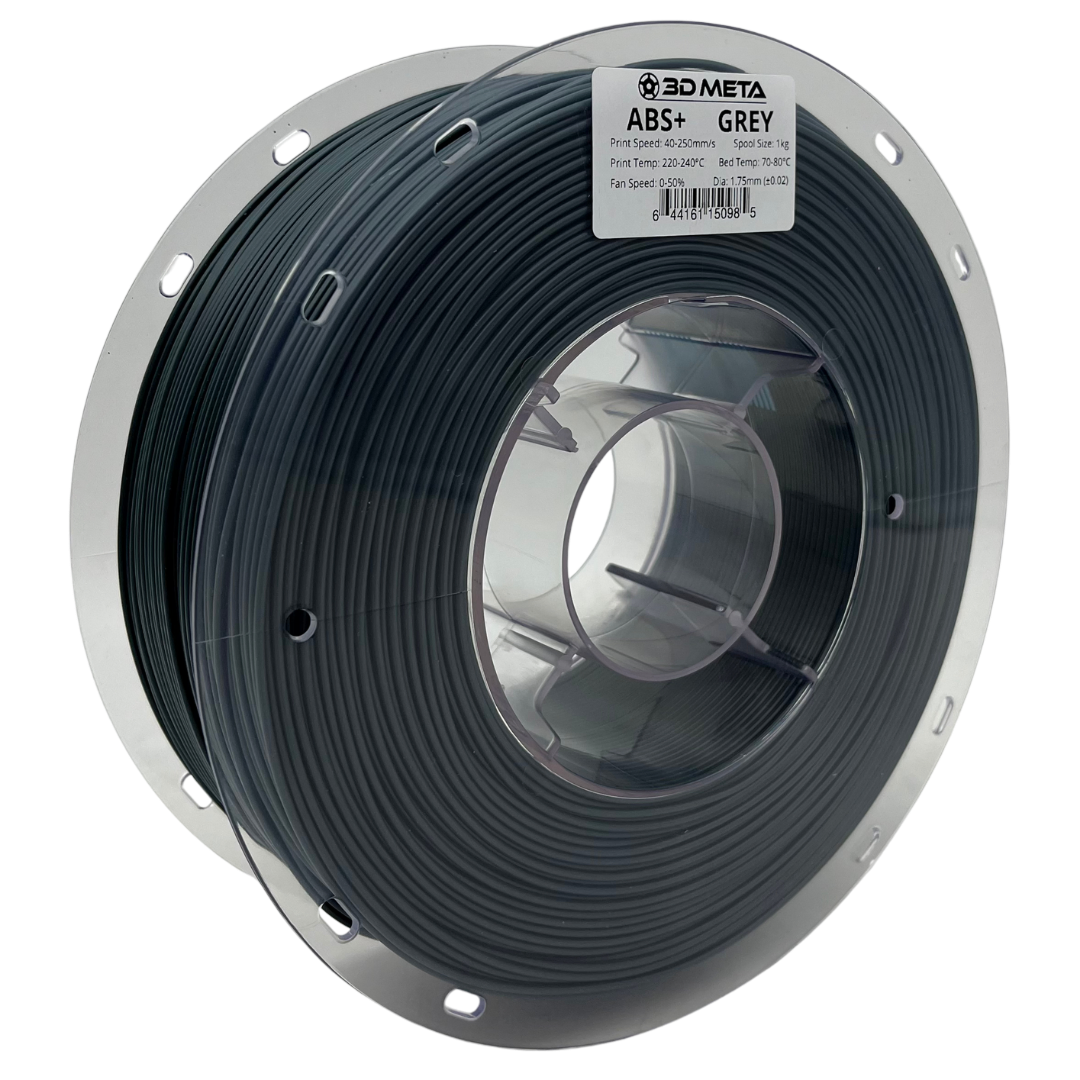 3D Meta ABS+ Grey 1KG Spool M-ABS+-GREY-1KGX1.75MM