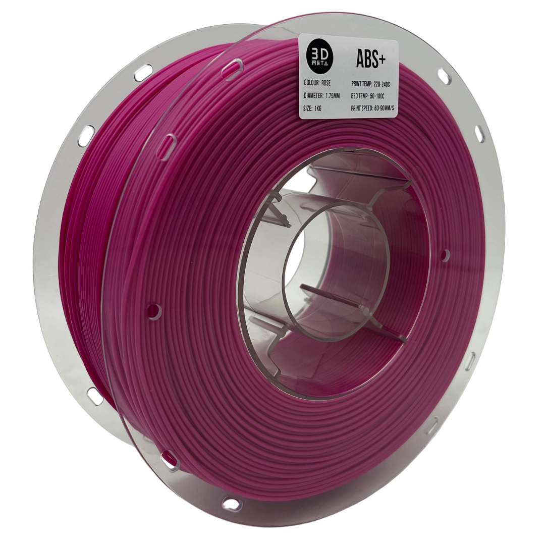 3D Meta ABS+ Rose 1KG Spool M-ABS+-ROSE-1KGX1.75MM