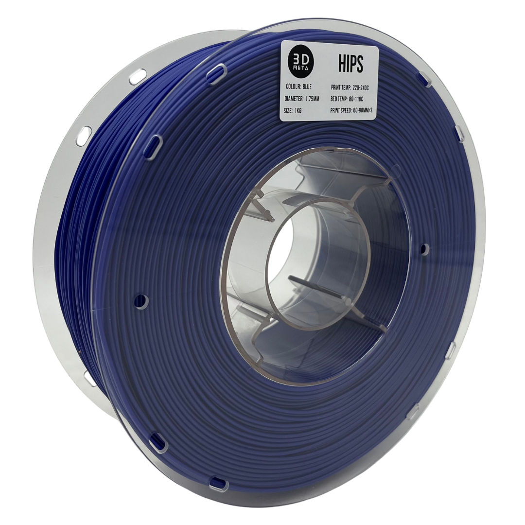 3D Meta HIPS Blue 1KG Spool M-HIPS-BLUE-1KGX1.75MM