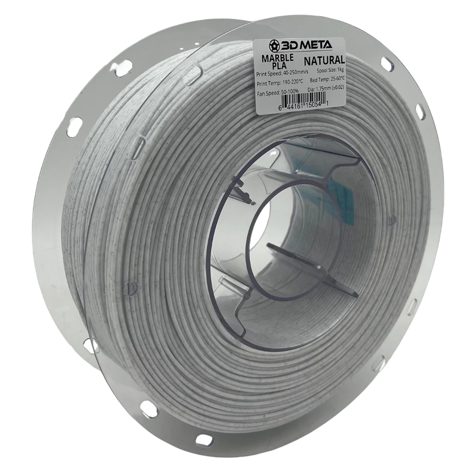 3D Meta Marble PLA Natural 1KG Spool M-MARB-NAT-1KGX1.75MM