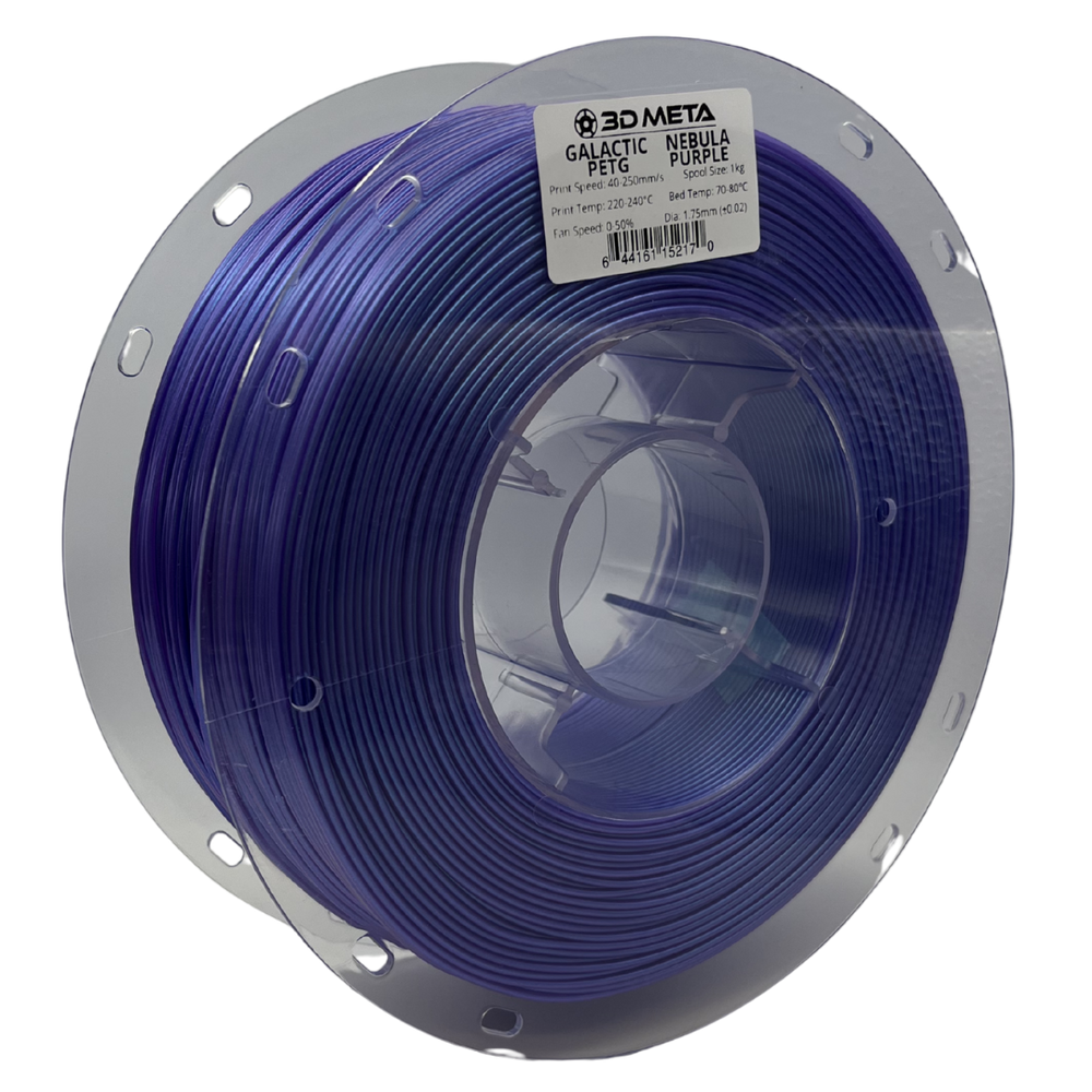 3D Meta Galactic PETG Nebula Purple 1KG Spool M-PETGGAL-NEBPURP-1KGX1.75MM